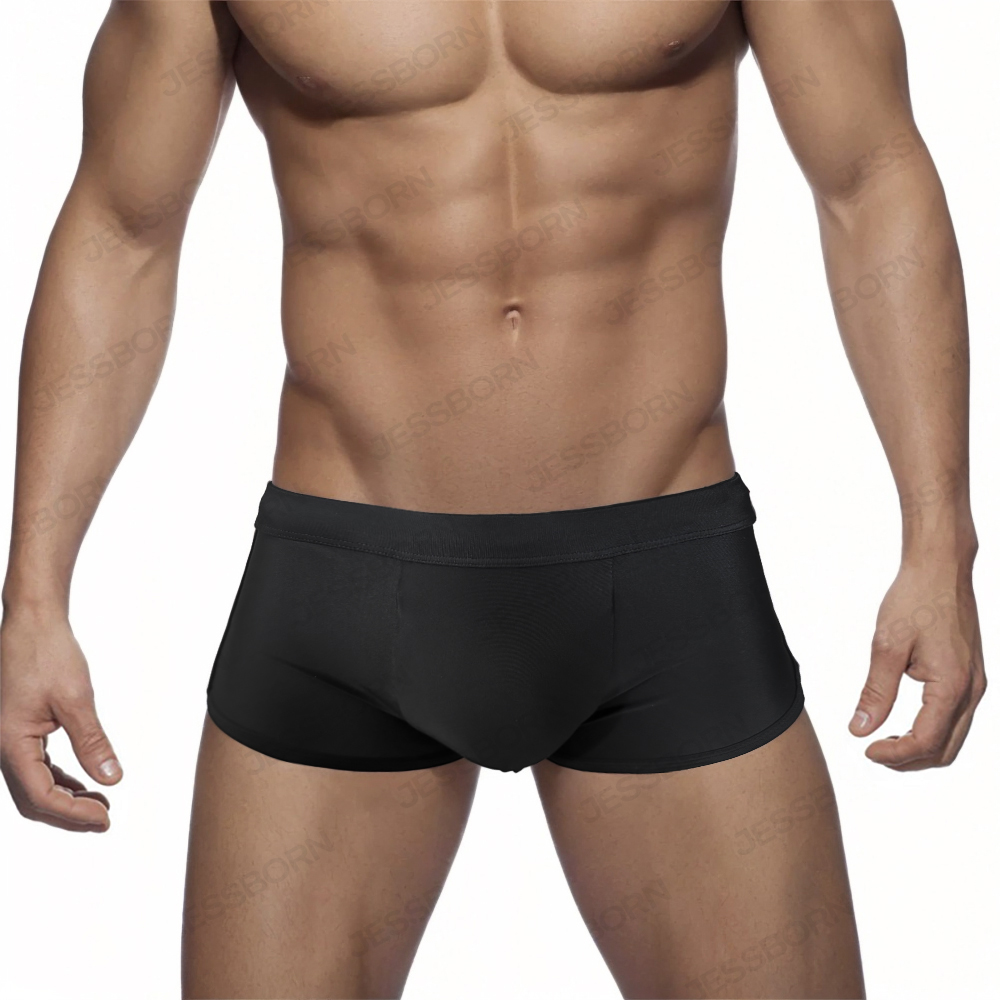 Sexy Mens Swimming Trunks Soli - Swim Trunk Quick Dry 评论和价格
