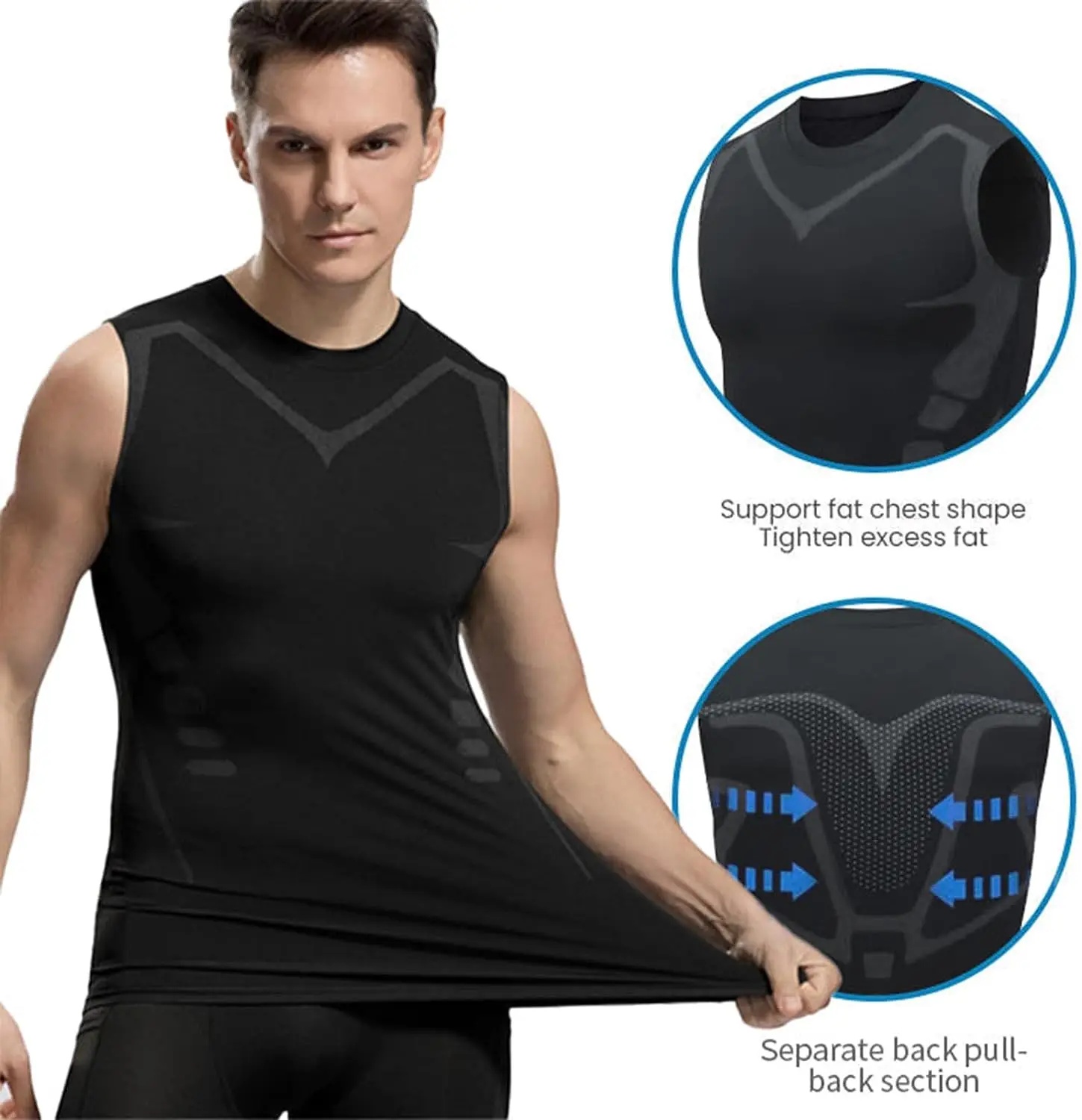 Men's Compression Tank Top, Sl - Tank Top Muscle 评论和价格