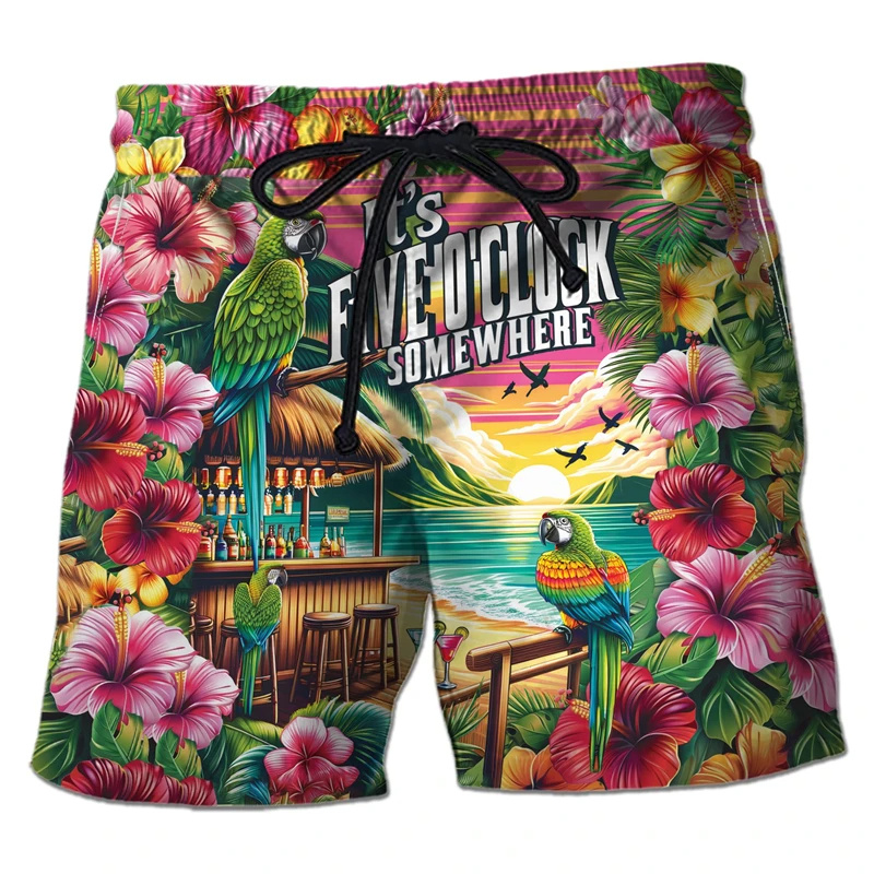 Parrot Toucan 3D Print Short P - Trunks Board Surf 评论和价格