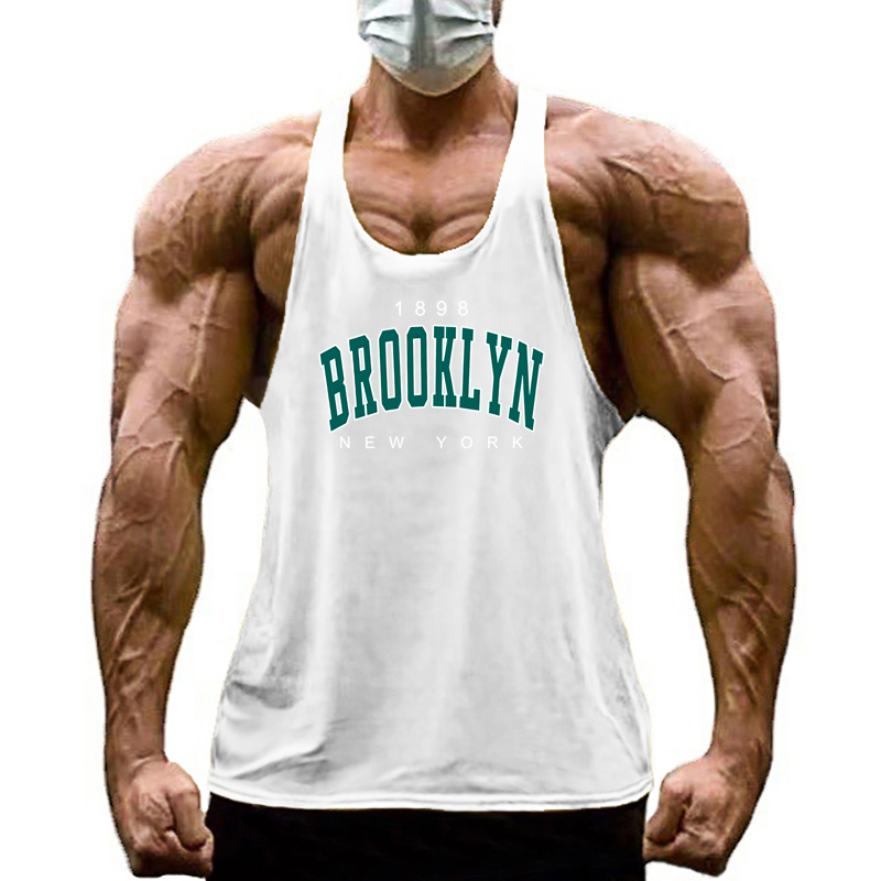 1898 Brooklyn New York Print S - Tank Top Muscle 评论和价格
