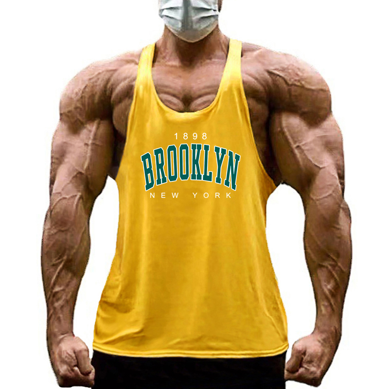 1898 Brooklyn New York Print S - Tank Top Muscle 评论和价格