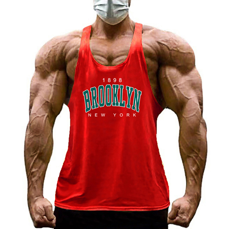 1898 Brooklyn New York Print S - Tank Top Muscle 评论和价格