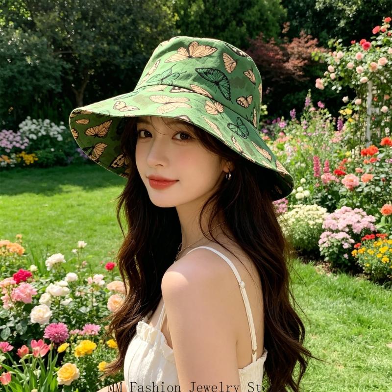 Printed Fisherman Hat With Pac - Packable Hat Nylon 评论和价格