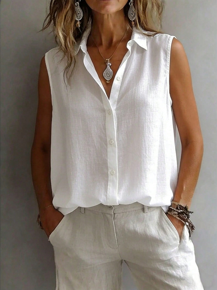 Fashionable and Elegant Sleeve - Shirt Camp Collar 评论和价格